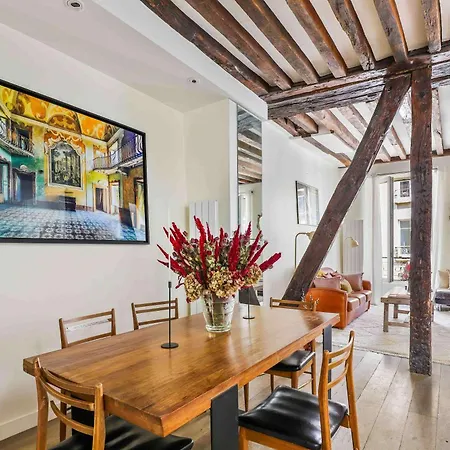 Spacieux Au Coeur Du Marais Apartmán Paříž